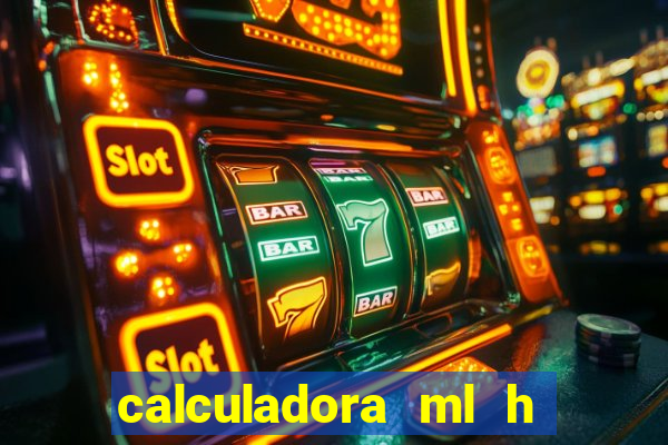 calculadora ml h para mcg kg min